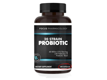 20-Strain Probiotic Blend 180ct