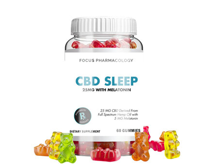 25 Mg Cbd Pectin Gummy With Cbn And Melatonin 60ct