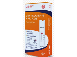 3 in 1 Covid-19 plus Flu A&B rapid self test