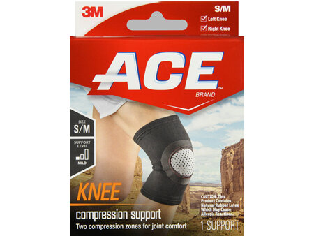 ACE Compression Knee Support Neoprene S/M