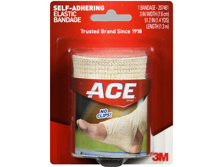 ACE Elastic Bandage Self-Adhering 3 Inch