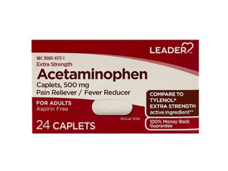 Acetaminophen 500 Mg 24 Caplets