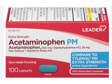 Acetaminophen Pm Caplet