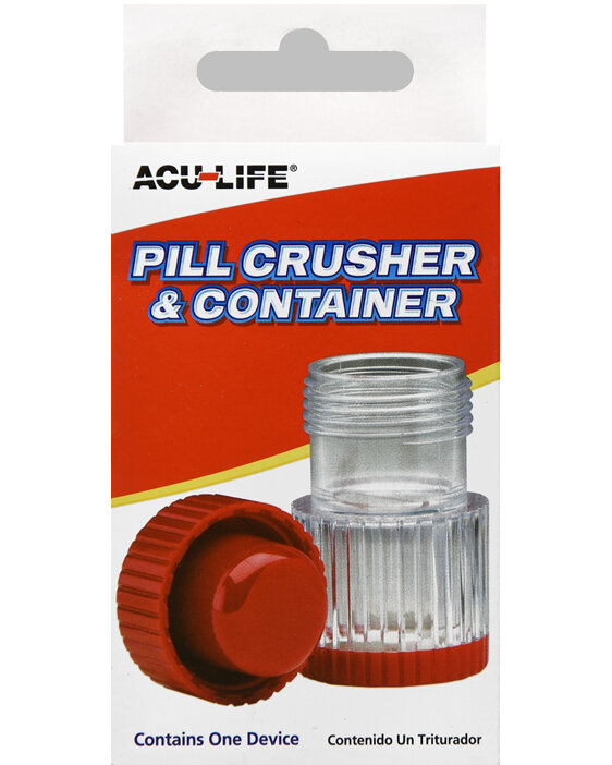 Acu-Life Pill Crusher & Container