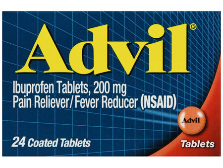 Advil Ibuprofen 200 mg Pain Reliever/Fever Reducer (NSAID) Coated Tablets