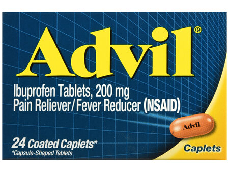 Advil Ibuprofen 200 mg Pain Reliever/Fever Reducer (NSAID) Coated Caplets