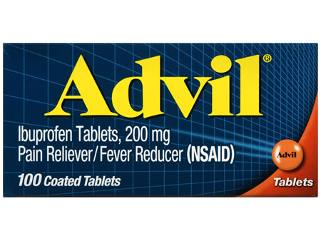 Advil Ibuprofen 200 mg Pain Reliever/Fever Reducer (NSAID) Coated Tablets
