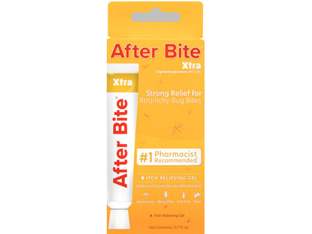 After Bite Xtra Diphenhydramine HCl 2% Itch Relieving Gel