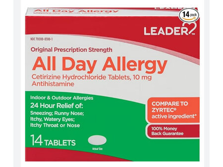 All Day Allergy 10 Mg 14 tablets