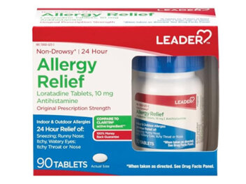 Allergy Relief 10 Mg 90 tabs 24hr