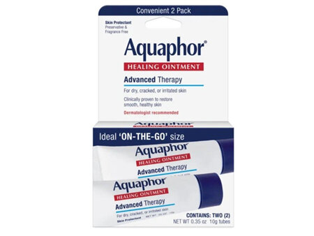 Aquaphor healing ointment 2 pack 10g each 'on the go' size