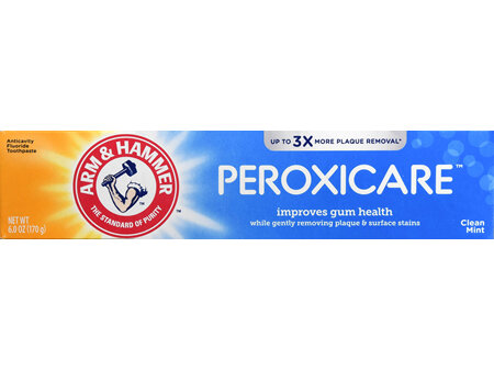 ARM & HAMMER PeroxiCare Anticavity Fluoride Toothpaste Clean Mint
