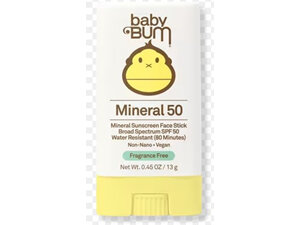 Baby bum Mineral St 19.2% 13gm Spf50 face stick