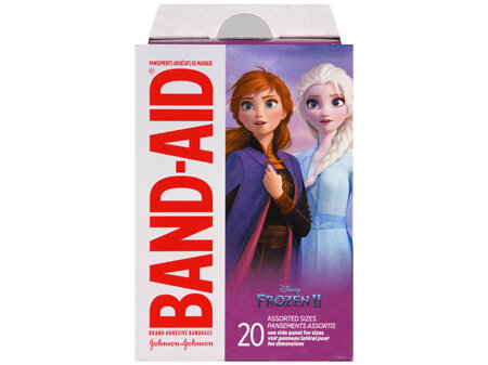 BAND-AID Adhesive Bandages Assorted Sizes Disney Frozen II