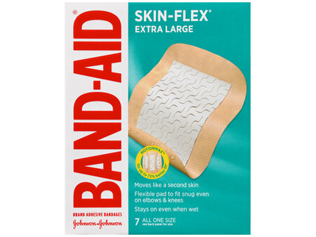 BAND-AID Skin-Flex Adhesive Bandages Extra Large