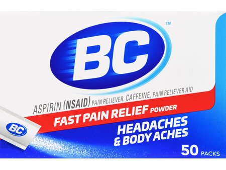 BC Fast Pain Relief Powder Packs