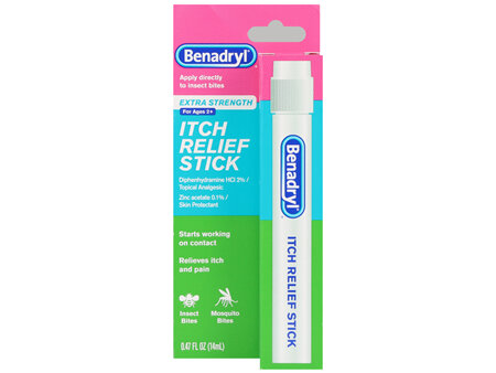 Benadryl Itch Relief Stick Extra Strength