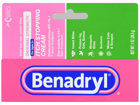 Benadryl Itch Stopping Cream Original Strength