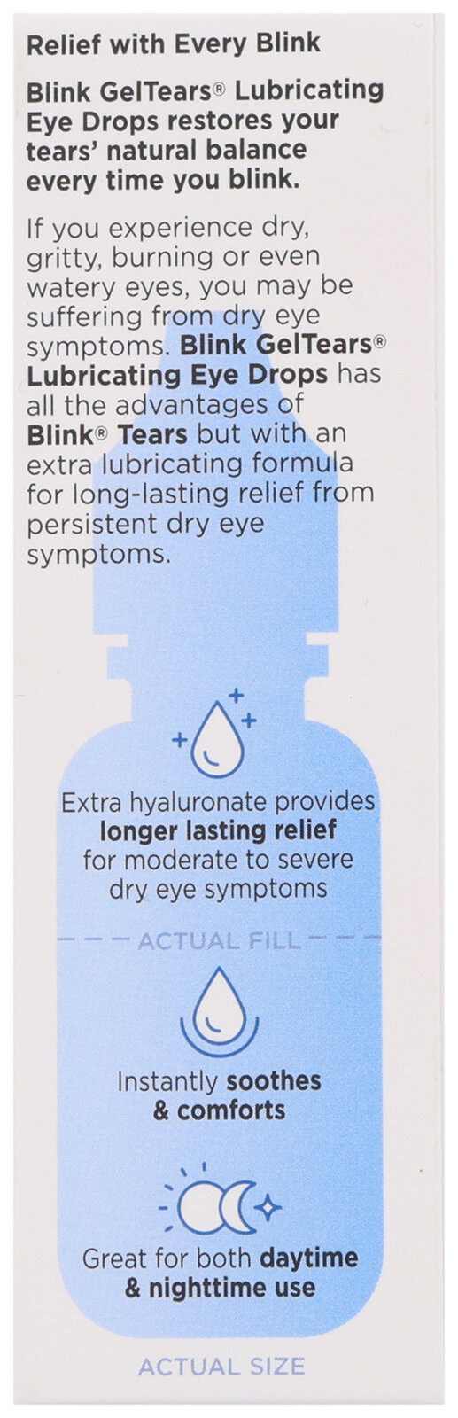 blink Geltears Dry Eye Lubricating Eye Drops - Buena Vista Drug blink Geltears Dry Eye Lubricating Eye Drops - Buena Vista Drug