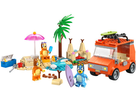 Bluey's Beach & Family Car Trip