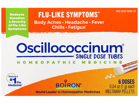 Boiron Oscillococcinum Meltaway Pellets Single Dose Tubes