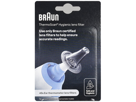 Braun ThermoScan Hygienic Lens Filters Ear