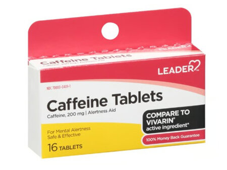 Caffeine Tablets 200mg Alertness aid