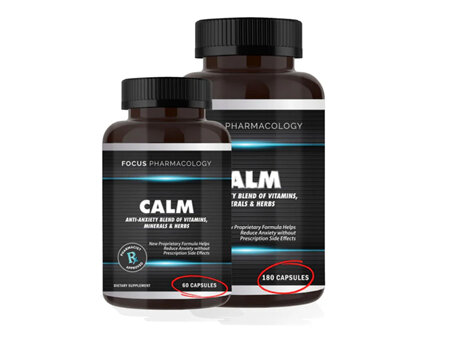 Calm: Anxiety Formula 180ct