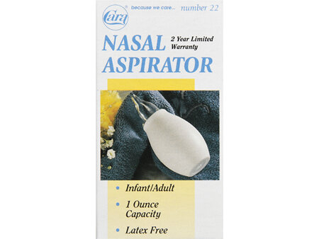 Cara Nasal Aspirator Infant/Adult Number 22