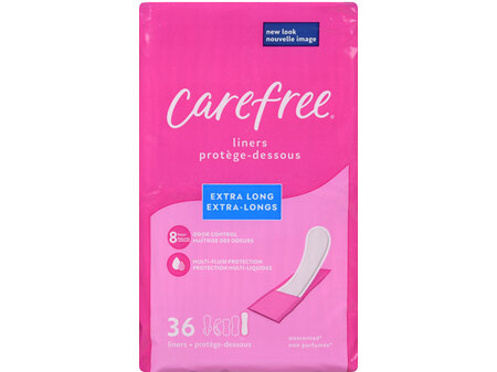 Carefree Liners Extra Long Unscented