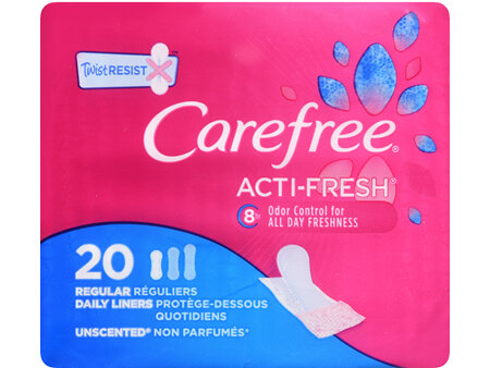 Carefree Liners Regular Unscented