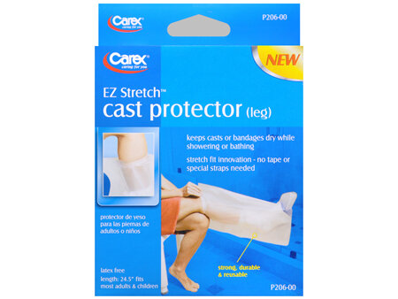 Carex EZ Stretch Cast Protector For Leg
