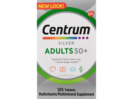 Centrum Silver Adults 50+ Multivitamin/Multimineral Tablets