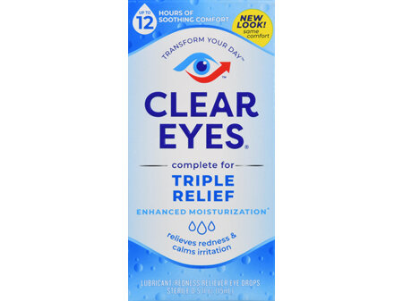 Clear Eyes Complete For Triple Relief Eye Drops