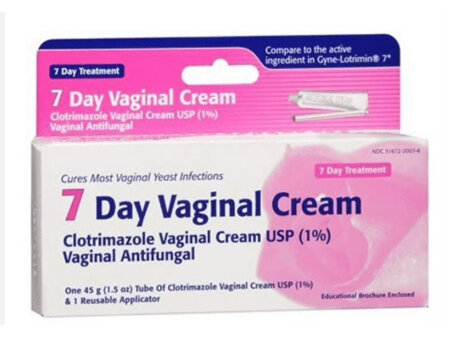 Clotrimazole 1% Vaginal Cream