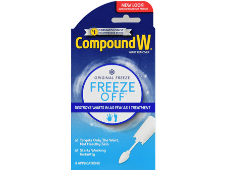Compound W Wart Remover Freeze Off Applications