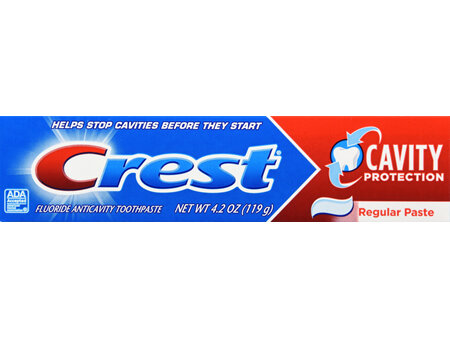 Crest Plus Cavity Protection Fluoride Anticavity Toothpaste Regular