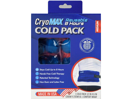 Cryo-MAX Reusable Cold Pack 8 Hour Medium