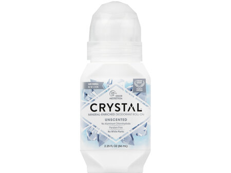 Crystal Mineral-Enriched Deodorant Roll-On Unscented