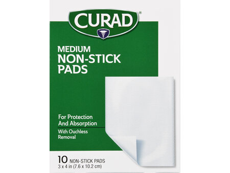 Curad Non-Stick Pads Medium