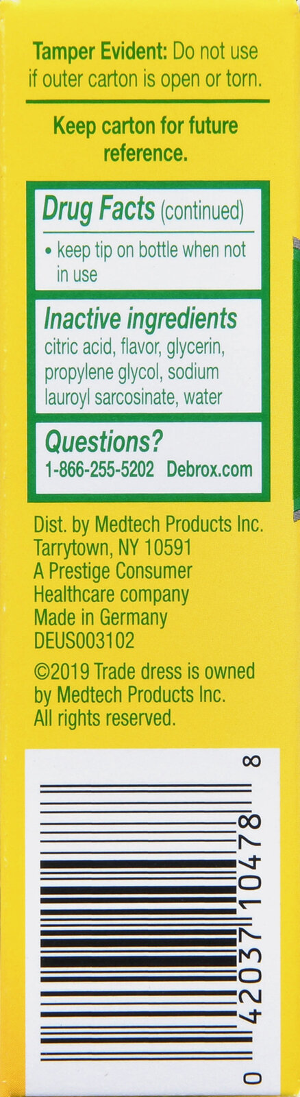 Debrox Carbamide Peroxide Earwax Removal Aid - Buena Vista Drug