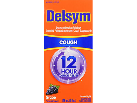 Delsym 12 Hour Cough Relief Liquid Grape