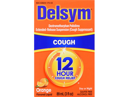 Delsym 12 Hour Cough Relief Liquid Orange