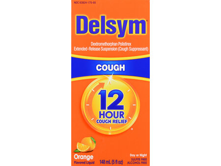 Delsym 12 Hour Cough Relief Liquid Orange