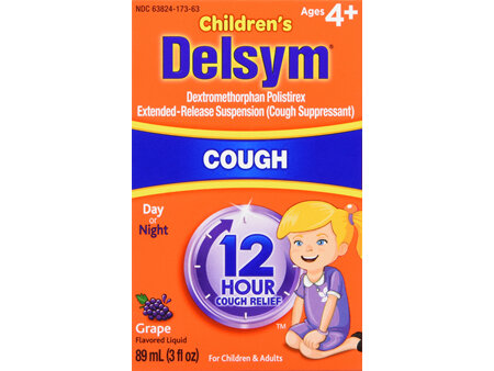 Delsym Children's 12 Hour Cough Relief Liquid Grape