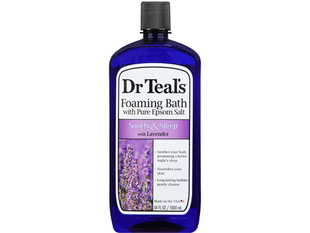 Dr. Teal's Foaming Bath With Pure Epsom Salt Soothe & Sleep