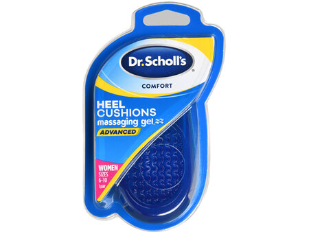 Dr. Scholl's Heel Cushions With Massaging Gel Women's Sizes 6-10