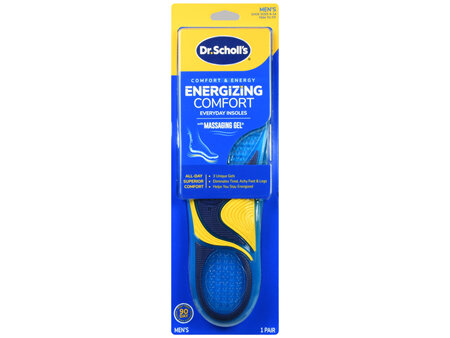 Dr. Scholl's Energizing Comfort Everyday Insoles Men's Sizes 8-14
