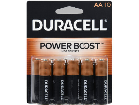 Duracell Power Boost Alkaline Batteries AA