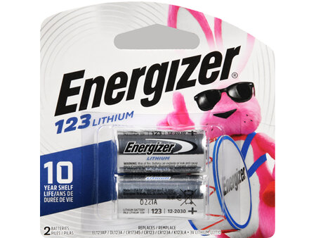 Energizer Lithium Batteries 123